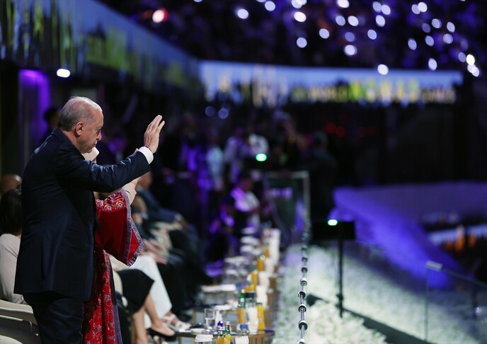 Erdoğan, Dünya Göçebe Oyunları Açılış Töreni'nde