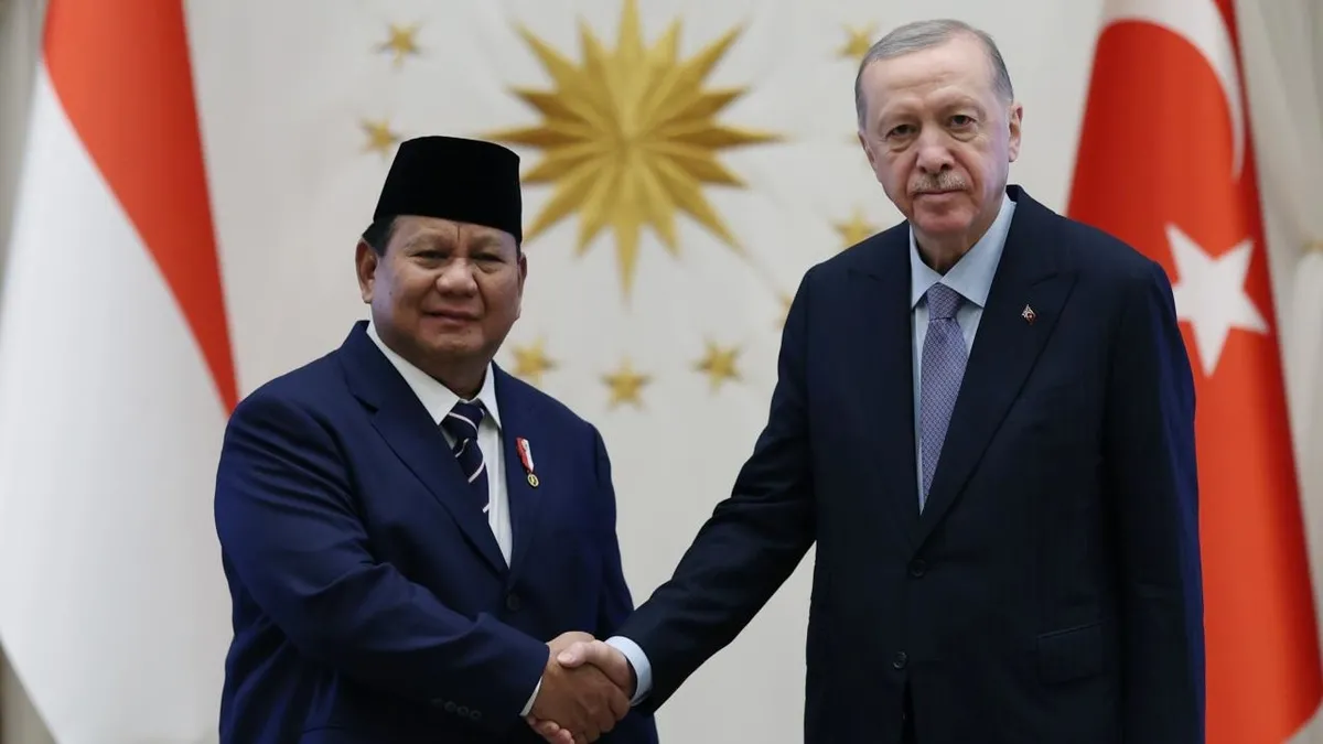 Erdoğan, Endonezya Cumhurbaşkanı Subianto ile telefonda görüştü