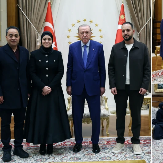 Erdoğan, Gazze'de ölen Hind Rajab'ın ailesini kabul etti