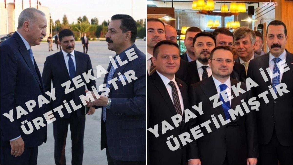 Erdoğan ve Gürlek'e montaj fotoğraf: Mehmet Çakmak tutuklandı