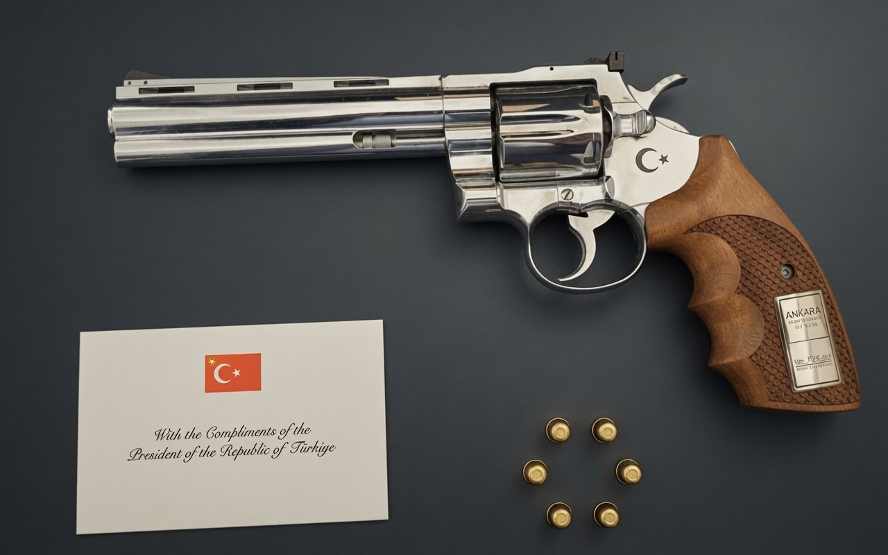 Erdoğan’ın Hediye Ettiği Silahla İlgili Liderler Zor Durumda