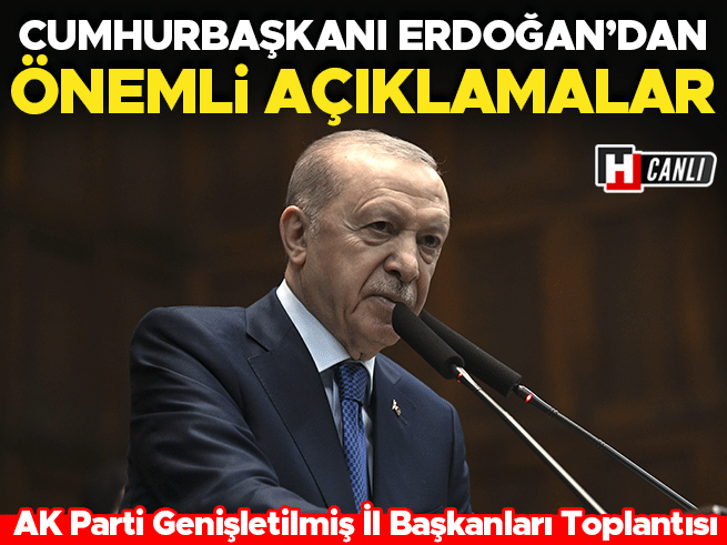Erdoğan'dan İl Başkanları Toplantısında Kritik Mesajlar