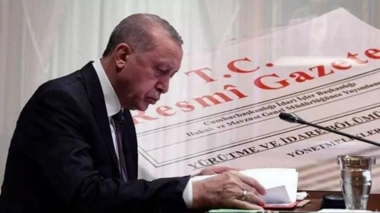 Erdoğan'ın imzasıyla Resmi Gazete'de yeni atama ve görevden alma kararları