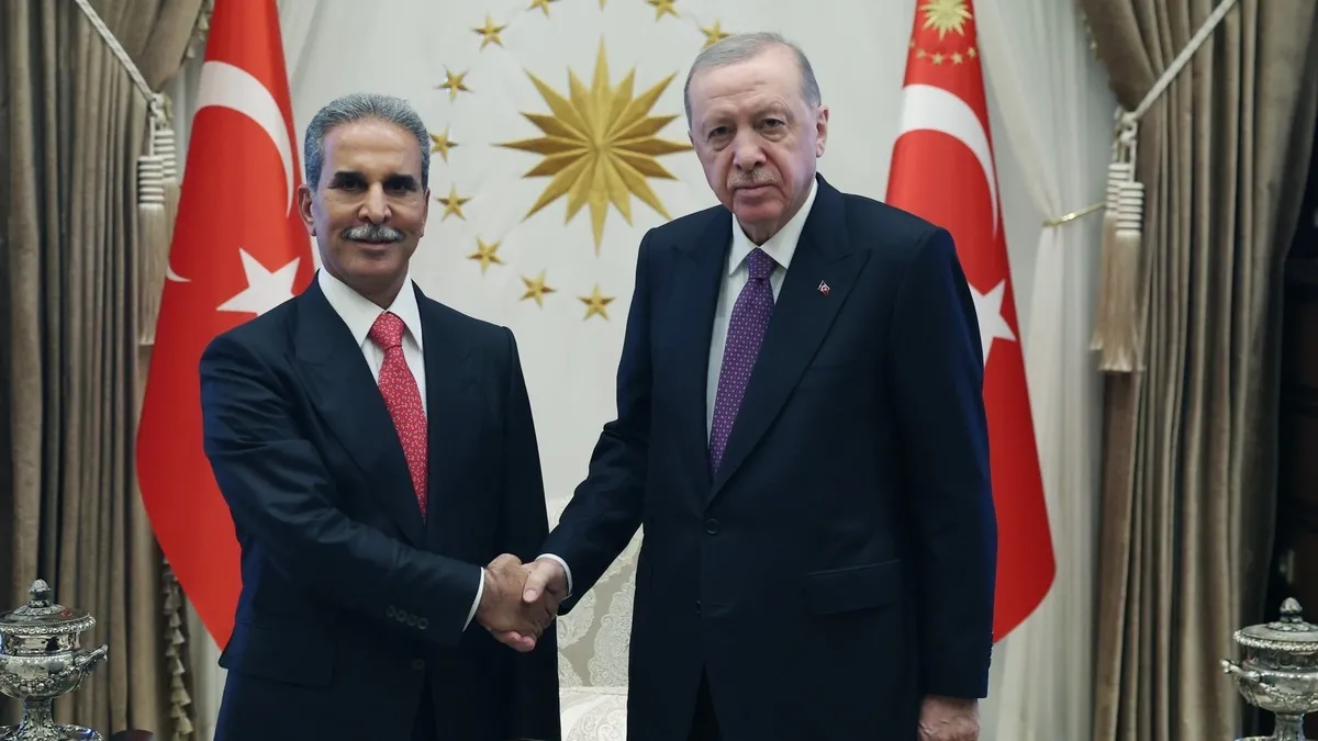Erdoğan, Irak Yüksek Yargı Konseyi Başkanı Zeydan'ı Kabul Etti