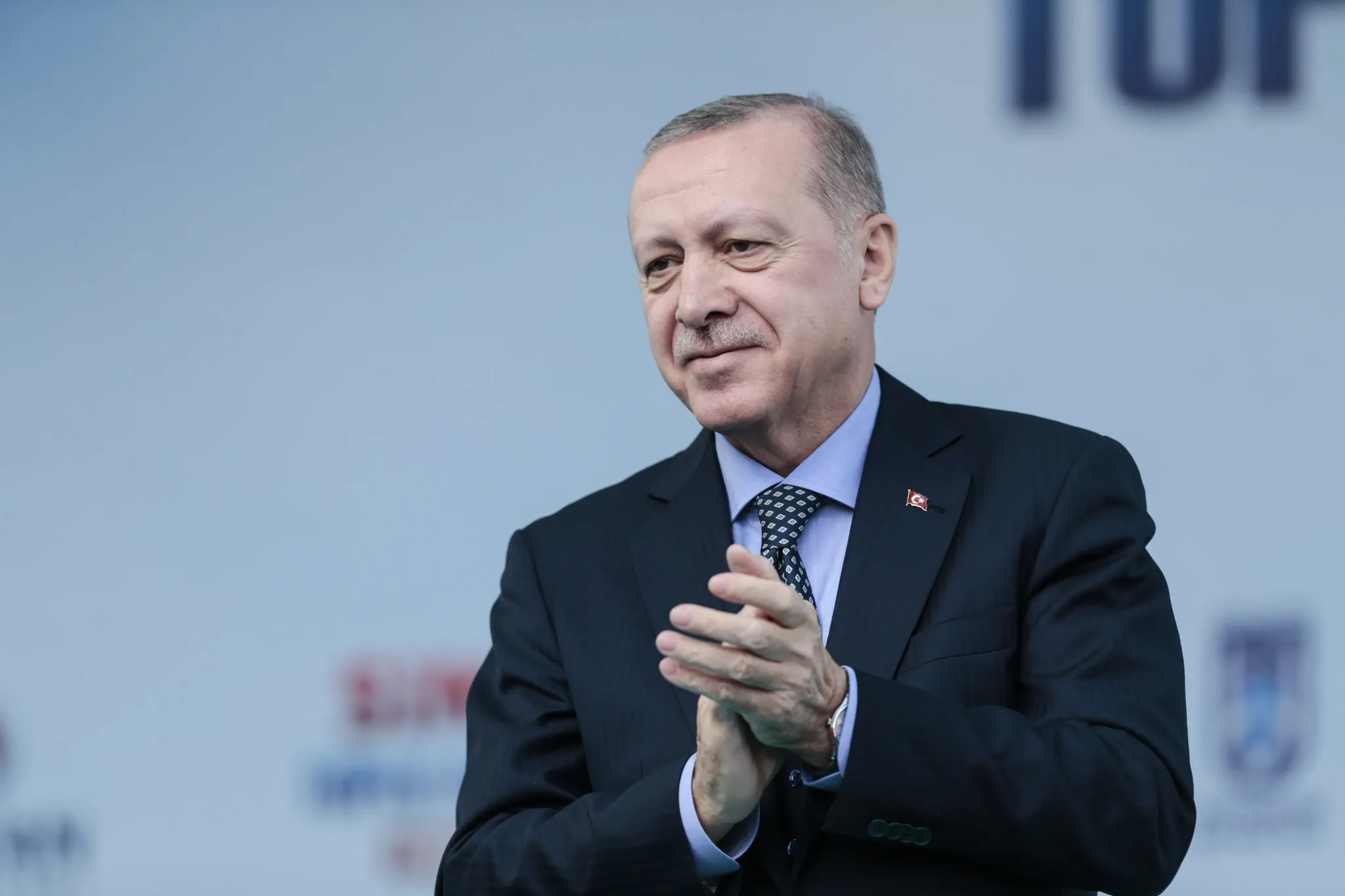 Erdoğan İstanbul Tersanesi'nde Romanya'ya gemi teslim törenine katıldı