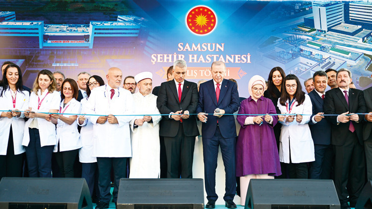 Erdoğan: İyi ki Eleştirilere Kulak Asmadık, Samsun Şehir Hastanesi Açıldı