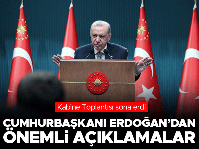 Erdoğan Kabine Sonrası Fon Tasfiyesi ve Terörsüz Türkiye Vurgusu