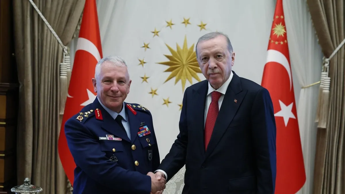 Erdoğan'dan Kadıoğlu'na veda ziyareti