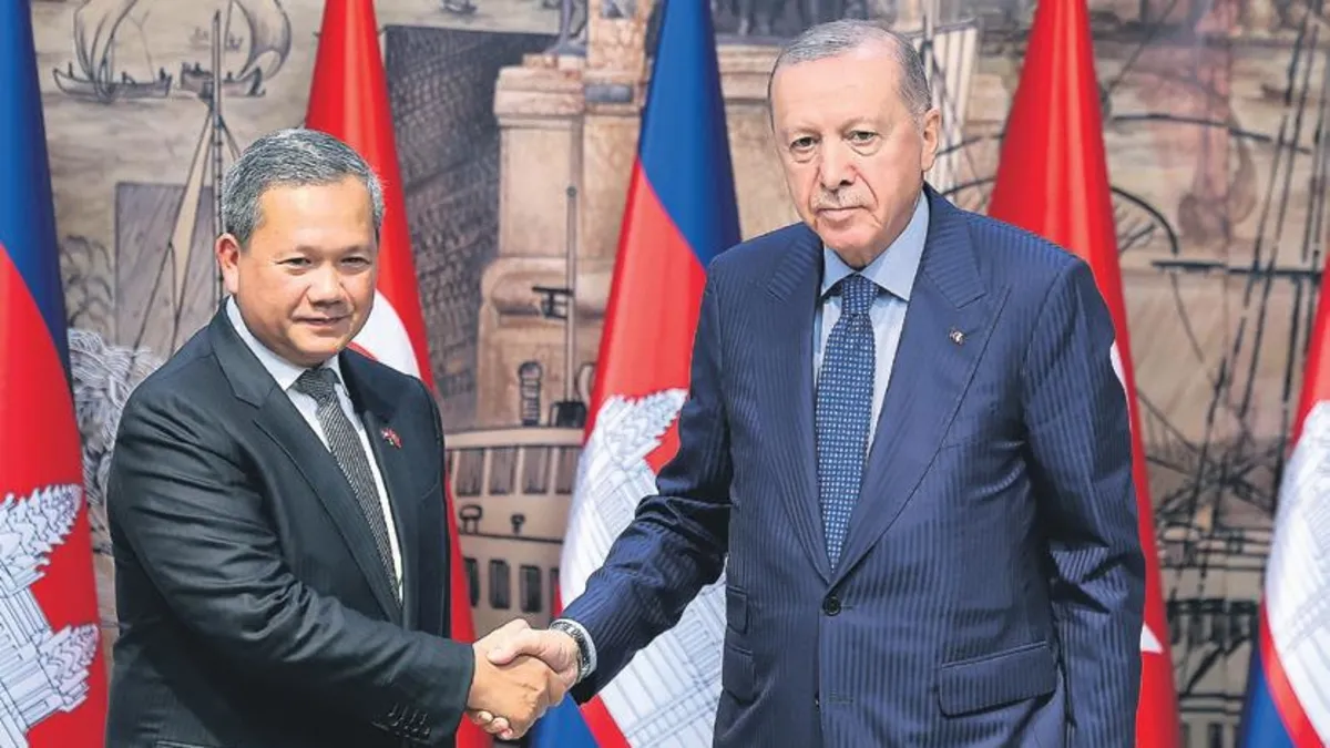 Erdoğan: Kamboçya Önemli Ortağımız, Savunma Sanayiinde İşbirliğini Güçlendireceğiz