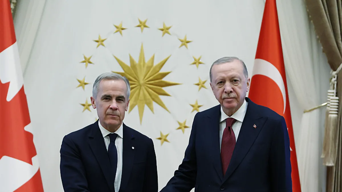 Erdoğan, Kanada Başbakanı ile Ankara'da ortak basın toplantısı düzenledi
