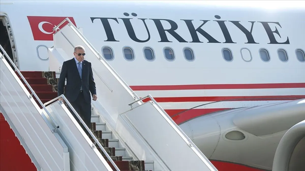 Erdoğan, Katar Taziye Ziyaretinin Ardından Ankara'ya Döndü