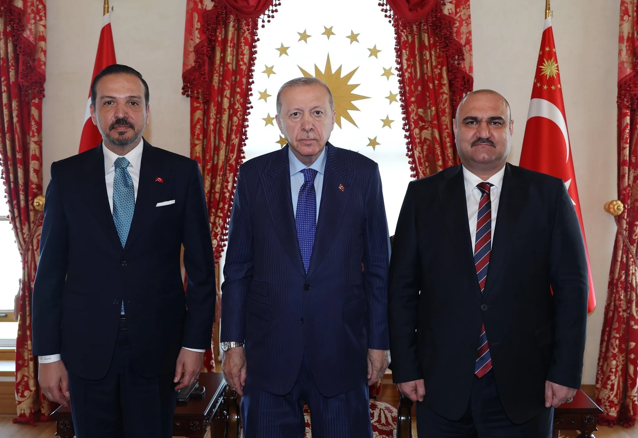 Erdoğan Kerkük Valisi Seman Ağa'yı Kabul Etti
