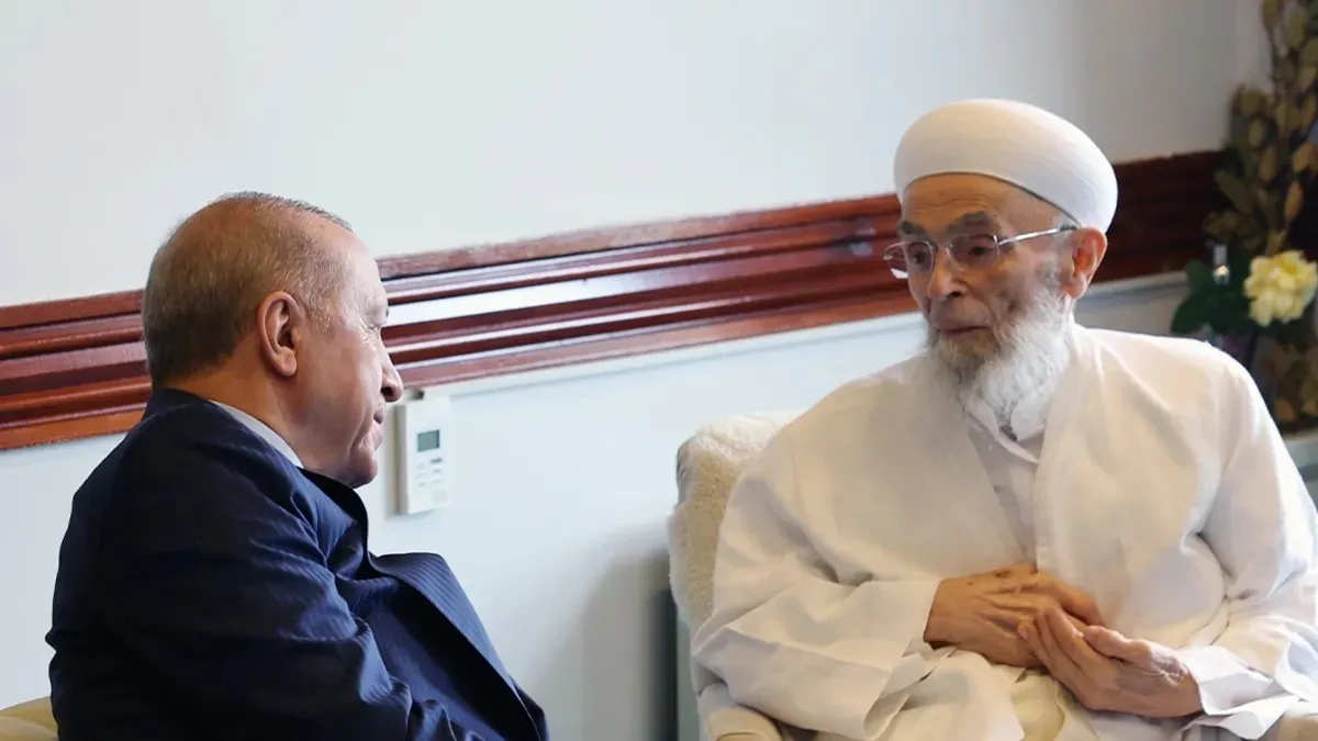 Erdoğan'dan Kur'an hocası Ali Kemal Hut'a vefa ziyareti