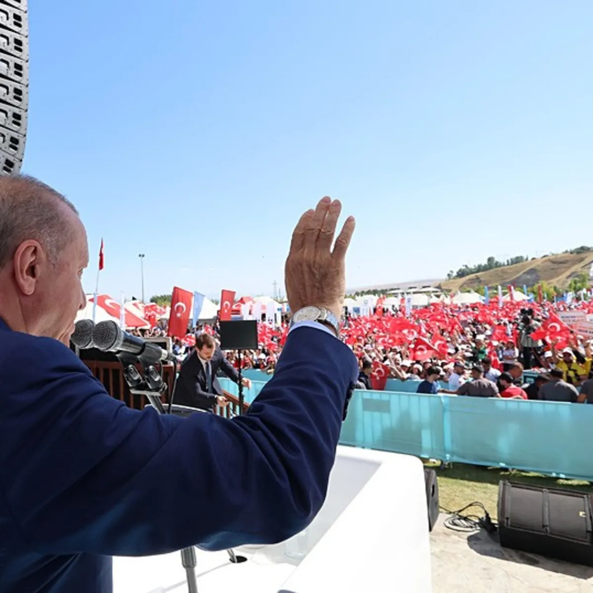 Erdoğan Malazgirt'te: Terörsüz Türkiye ve Suriye Mesajı