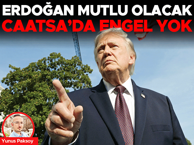 Erdoğan mutlu olacak: CAATSA'da engel yok