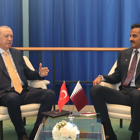 Erdoğan New York'ta Diplomasi Trafiğinde: Katar ve Senegal Liderleriyle Görüştü