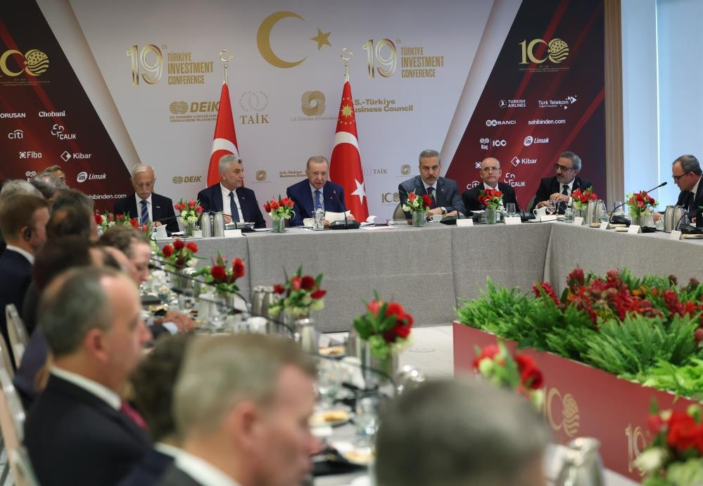 Erdoğan New York'ta İş Adamlarıyla Buluştu