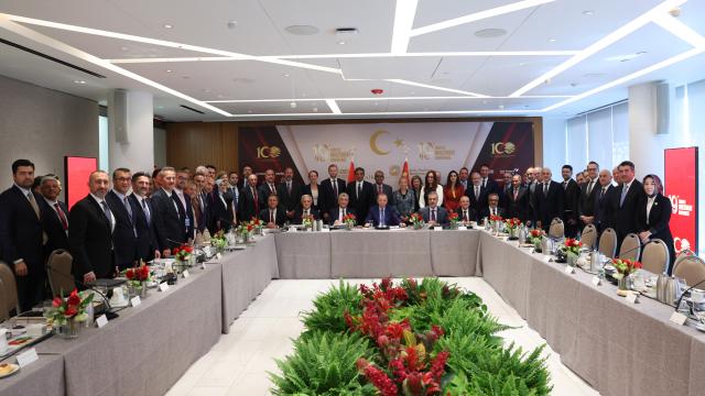 Erdoğan New York'ta iş insanlarıyla buluştu