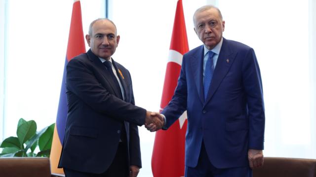 Erdoğan New York'ta Paşinyan ve Zeydi ile görüştü