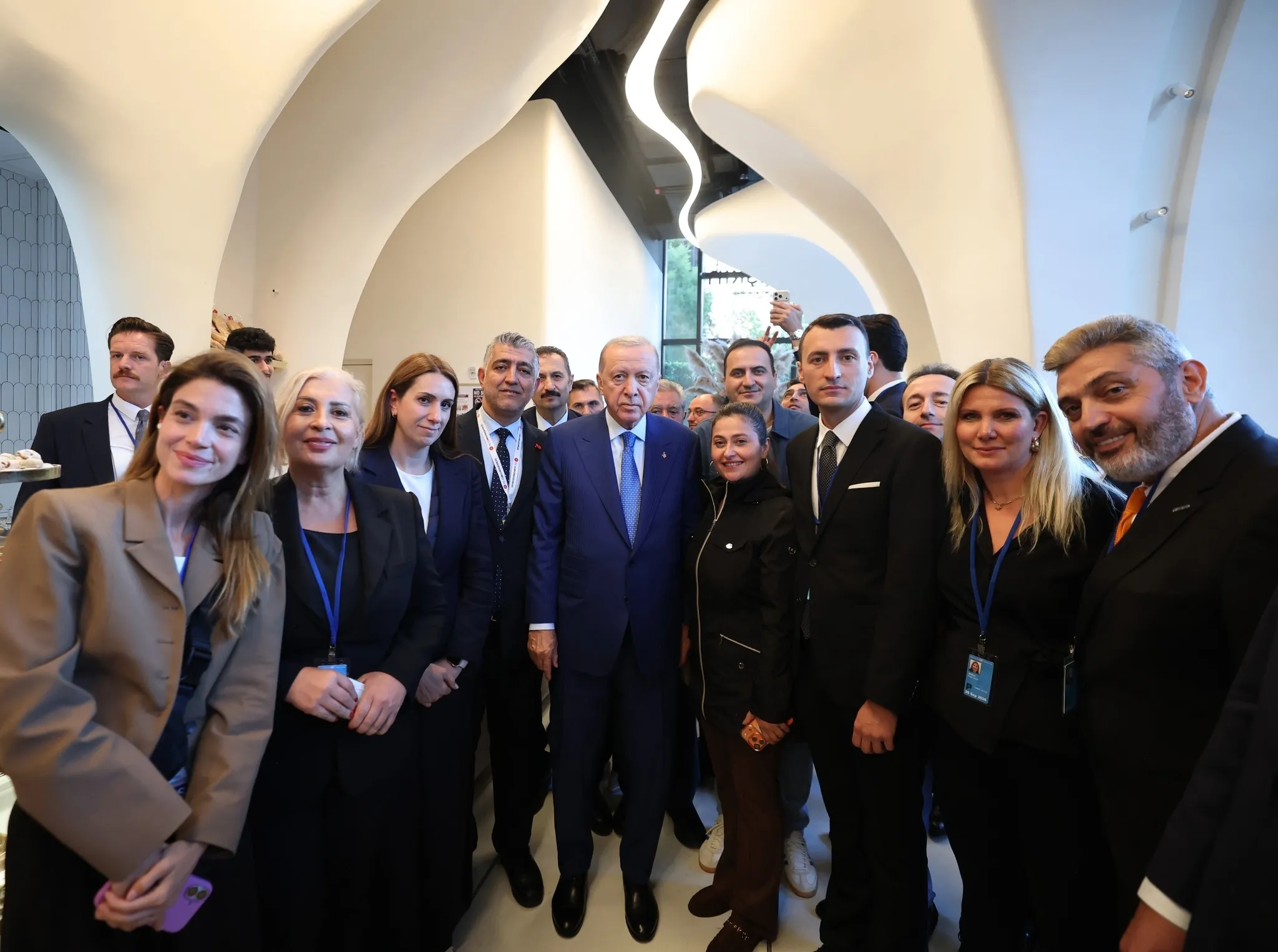 Erdoğan New York'ta Pastanede Vatandaşlarla Buluştu