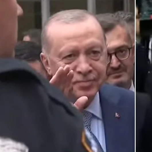 Erdoğan New York'ta Türkevi'nde Coşkuyla Karşılandı
