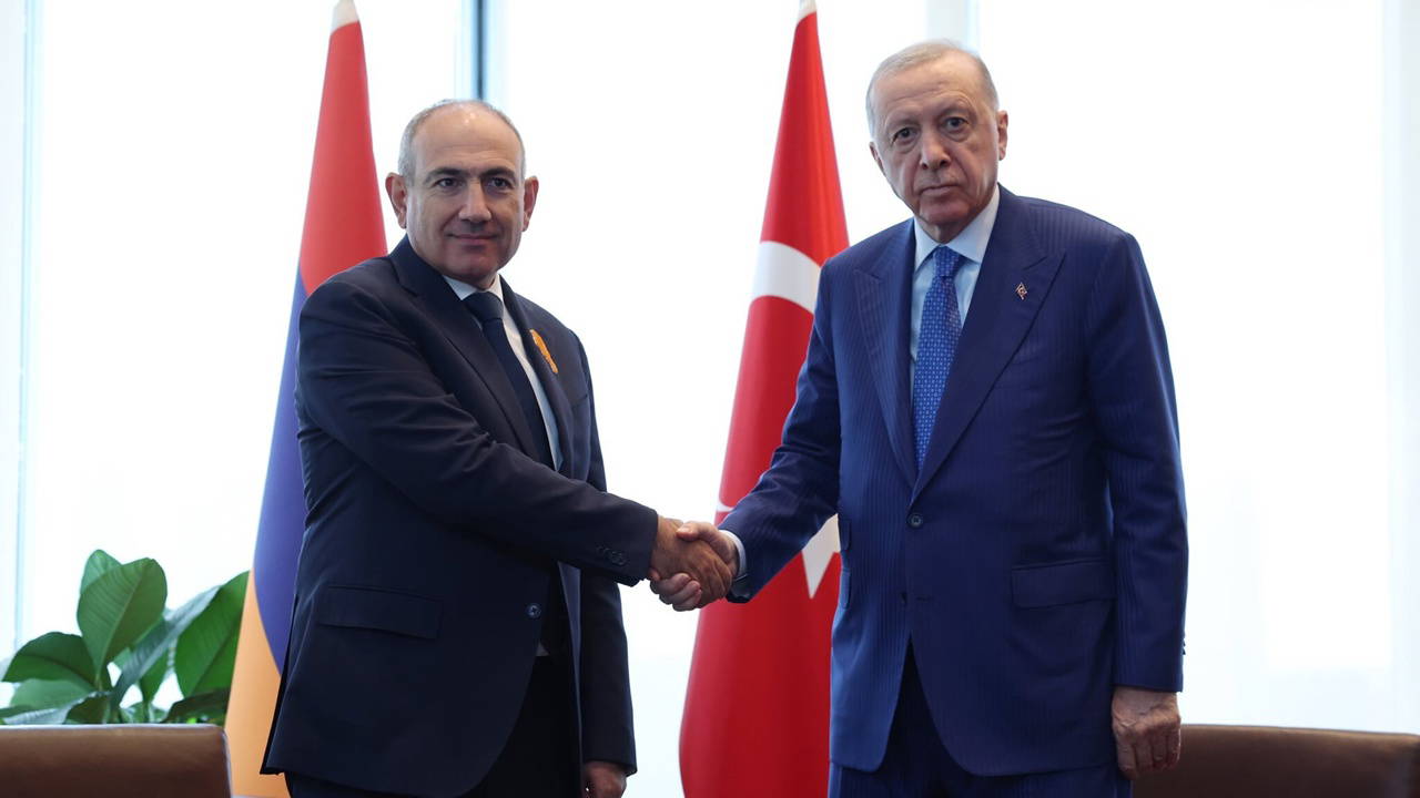 Erdoğan ve Paşinyan New York'ta Bir Araya Geldi