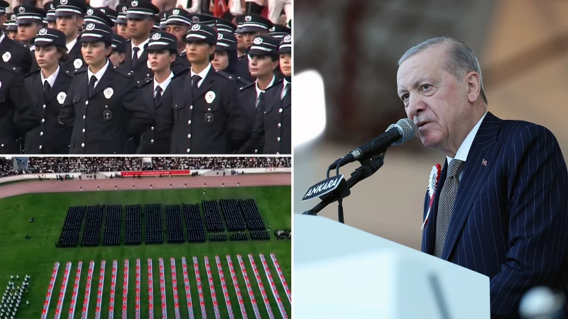 Erdoğan Polis Akademisi'nde: Pusulanız Vicdan, Hedefiniz Adalet