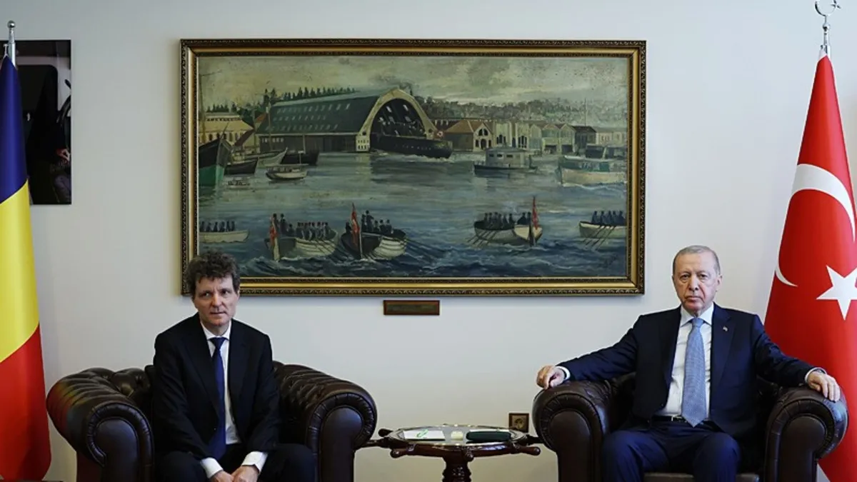 Erdoğan ve Romanya Cumhurbaşkanı Dan İstanbul'da Görüştü