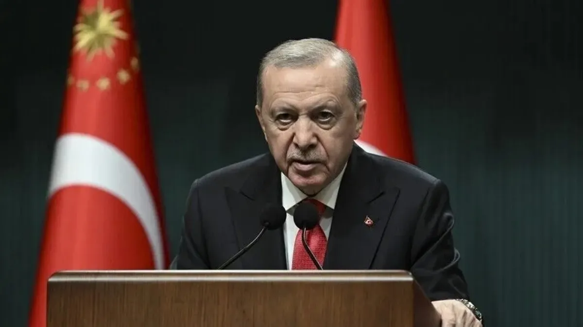 Erdoğan'dan Sel ve Su Baskını Açıklaması