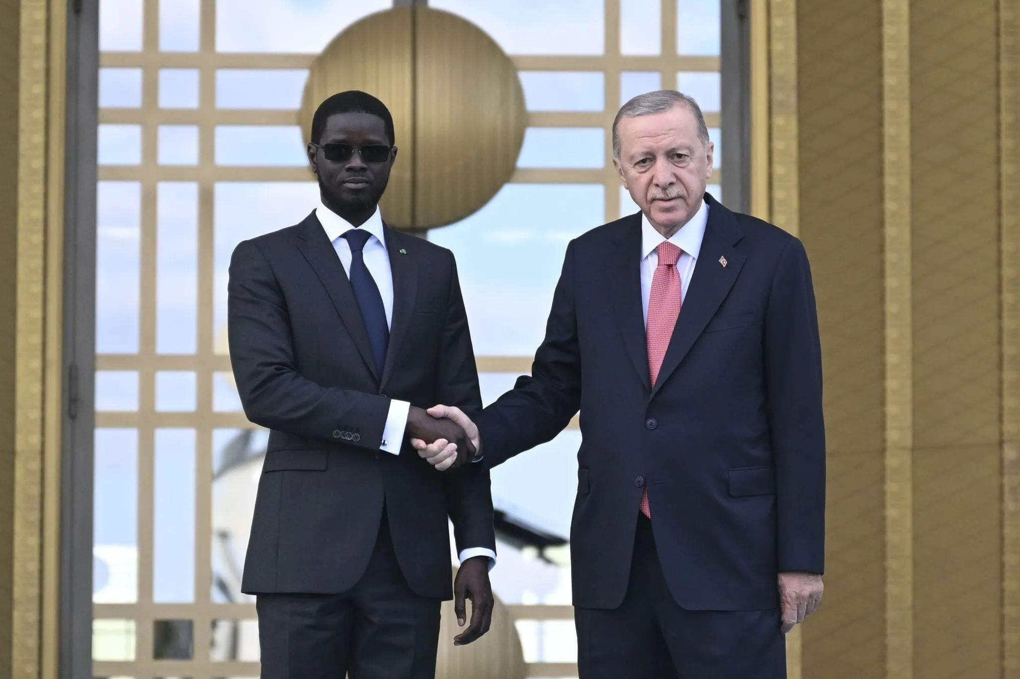 Erdoğan, Senegal Cumhurbaşkanı Faye ile Görüştü
