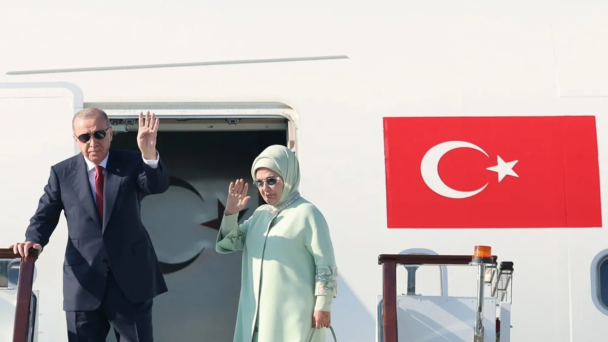 Erdoğan ŞİÖ Zirvesi İçin Bişkek'te