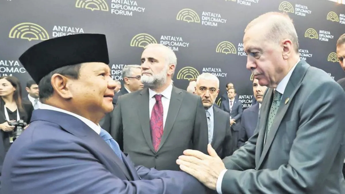 Erdoğan'dan Subianto'ya COP31 Daveti
