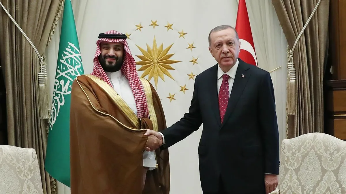 Erdoğan, Suudi Arabistan Veliaht Prensi İle Görüştü: 'İsrail Barış Planına Uymalı
