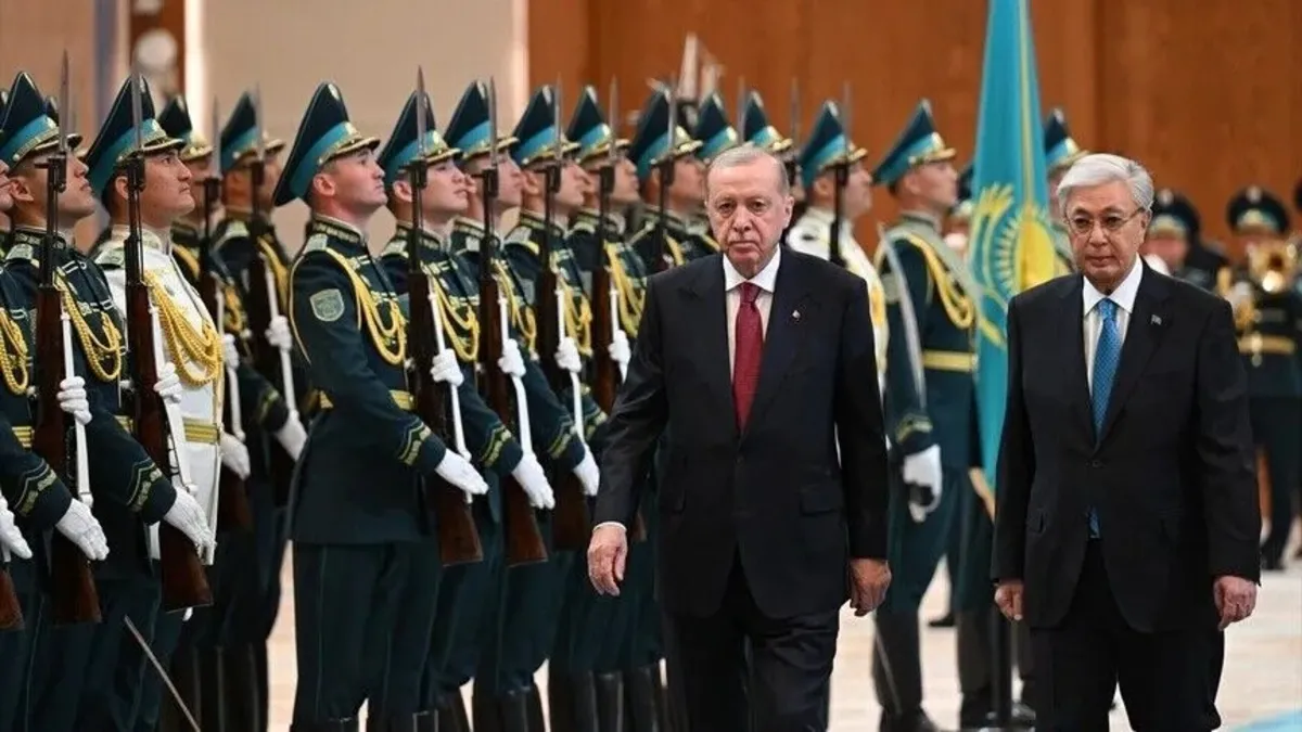 Erdoğan, Tokayev'e Kazakistan Seçim Zaferinde Tebrik