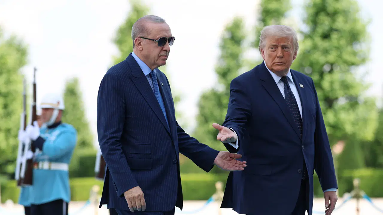 Erdoğan, Trump'ı A+ Tipi Törenle Karşıladı