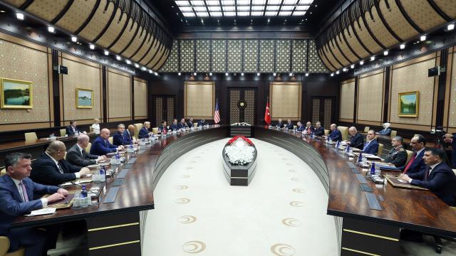 Erdoğan ve Trump'tan kritik heyetlerarası görüşme