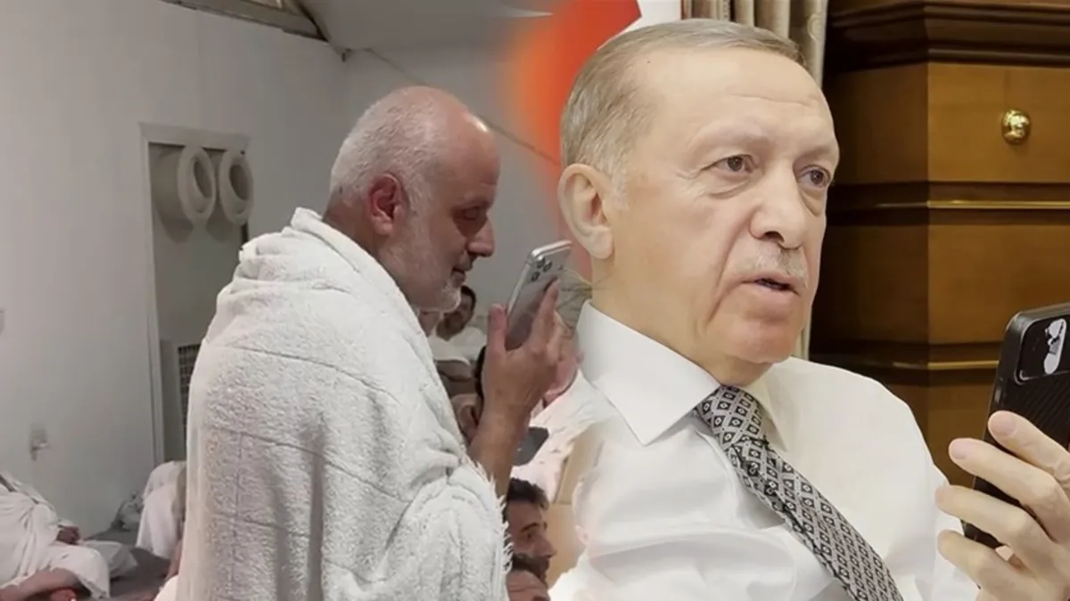 Erdoğan Türk hacılarla telefonda görüştü: Dualarda bizi de unutmayın