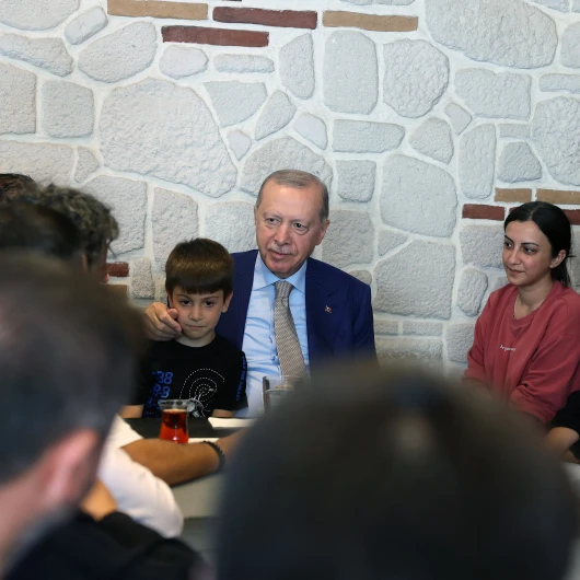 Erdoğan Üsküdar'da Halkla Buluştu