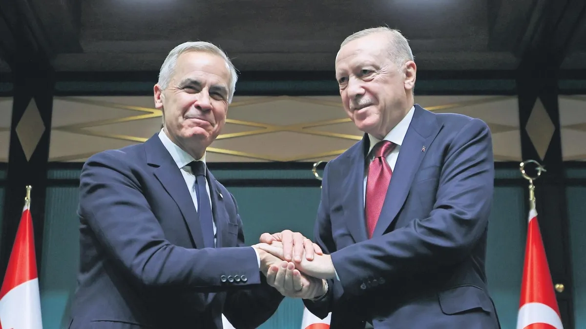 Erdoğan ve Carney'den Stratejik Ortaklık Adımı