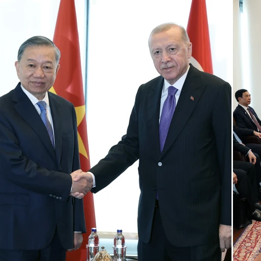 Erdoğan, Vietnam Devlet Başkanı Lam ile New York'ta görüştü