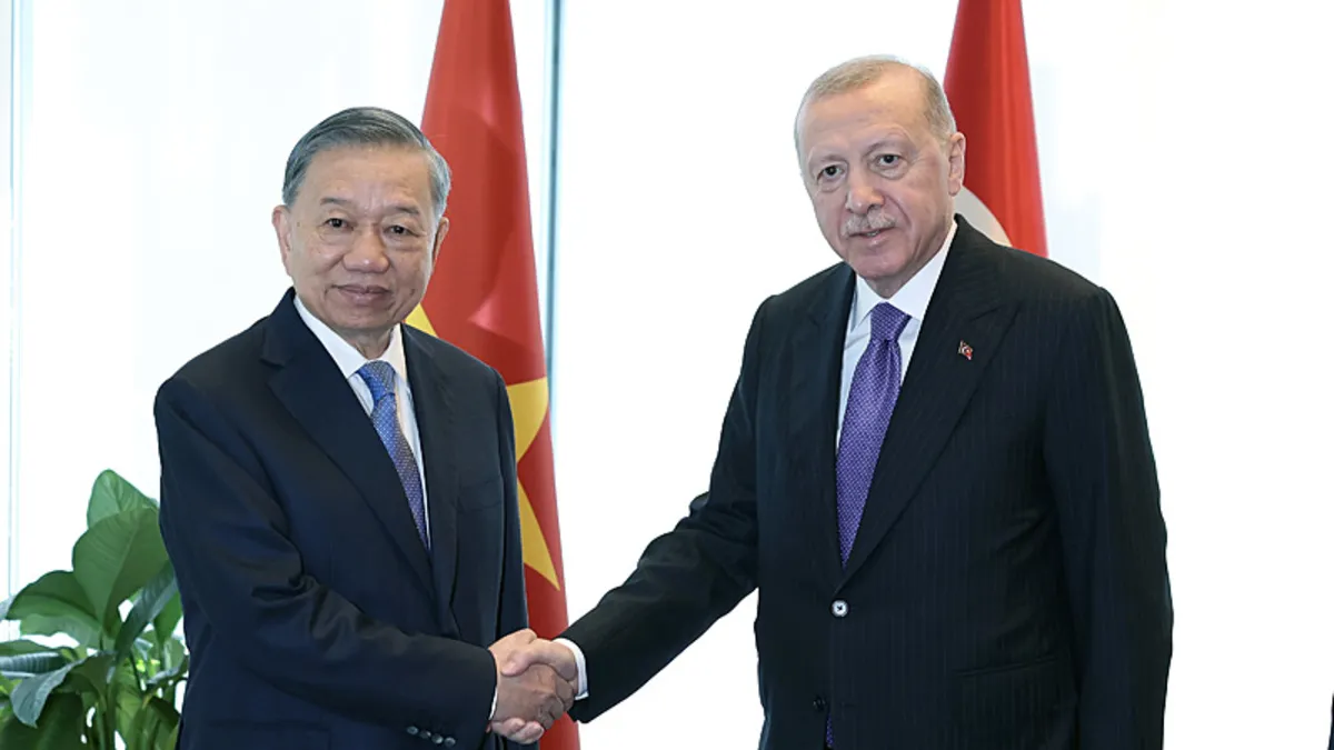 Erdoğan, Vietnam Devlet Başkanı To Lam ile New York'ta Görüştü