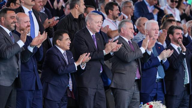 Erdoğan, Yağlı Güreş Kupası Finalini İzledi