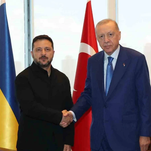 Erdoğan ve Zelenski New York'ta Türkevi'nde buluştu