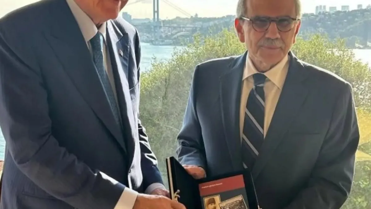 Erdoğan'dan Lübnan Başbakanı'na duygulandıran hediye: Dede anıları