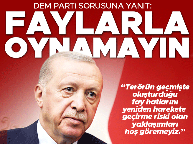 Erdoğan'dan Terörsüz Türkiye mesajı: Bu sürecin mayası tuttu