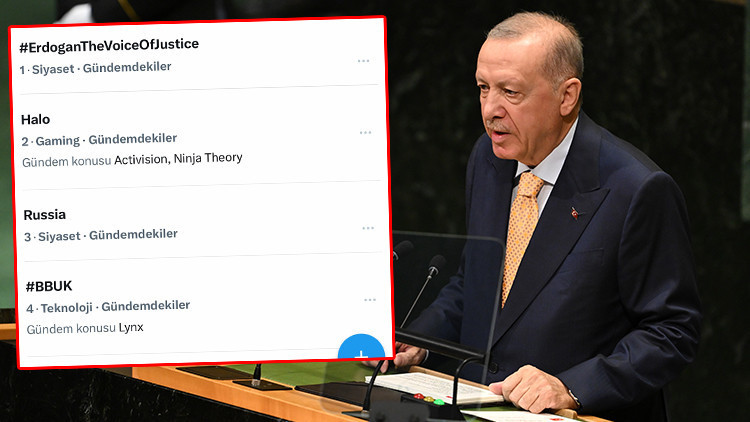Erdoğan'ın BM Konuşması Sanal Medyada Gündem Oldu