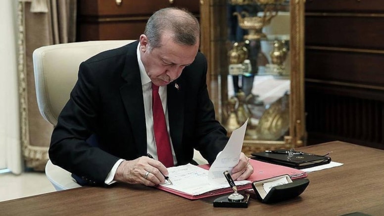 Erdoğan'ın İmzasıyla Atama Kararları Resmi Gazete'de