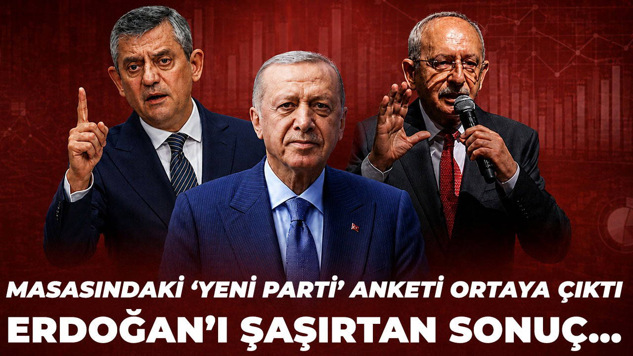 Erdoğan'ın masasındaki CHP anketi: Yeni parti senaryosu