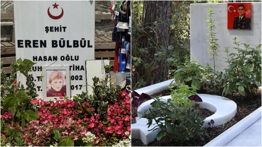 Eren Bülbül ve Ferhat Gedik şehadetlerinin 9. yılında anılıyor