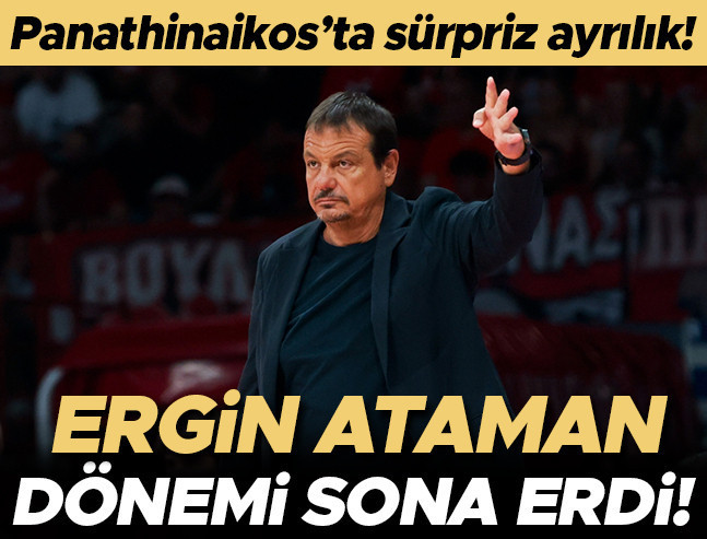 Ergin Ataman’ın Panathinaikos macerası sona erdi